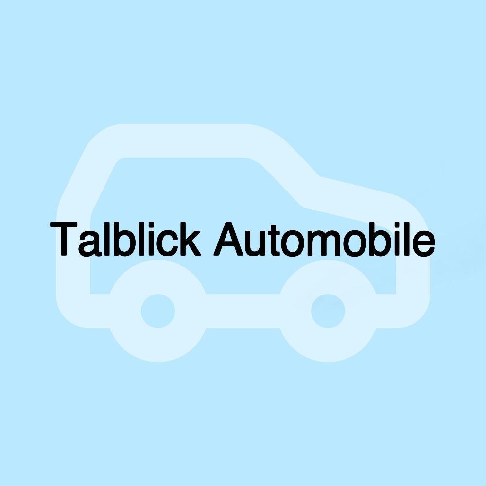 Talblick Automobile