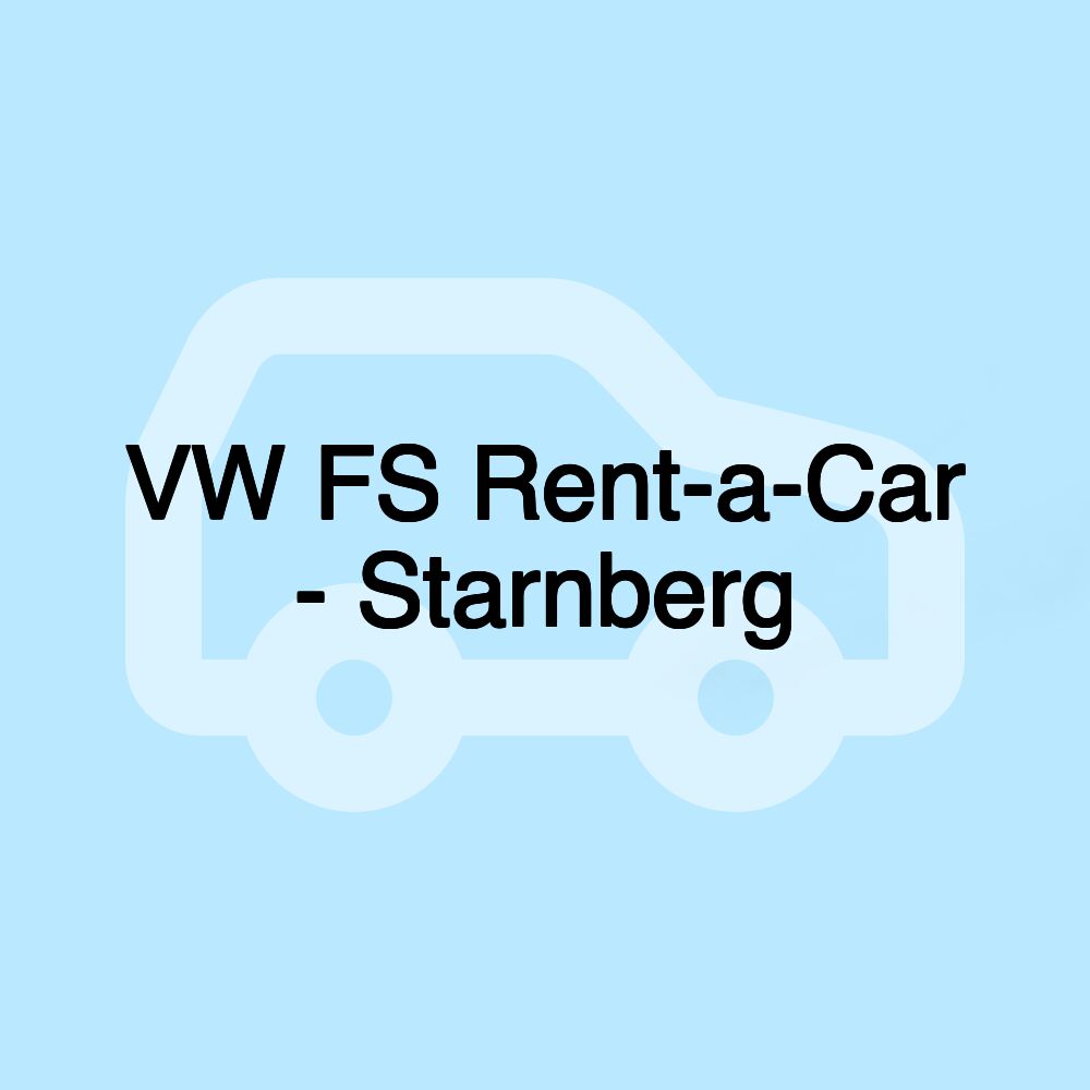 VW FS Rent-a-Car - Starnberg