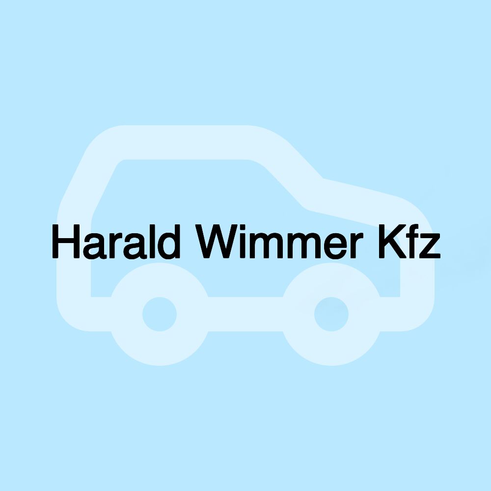 Harald Wimmer Kfz