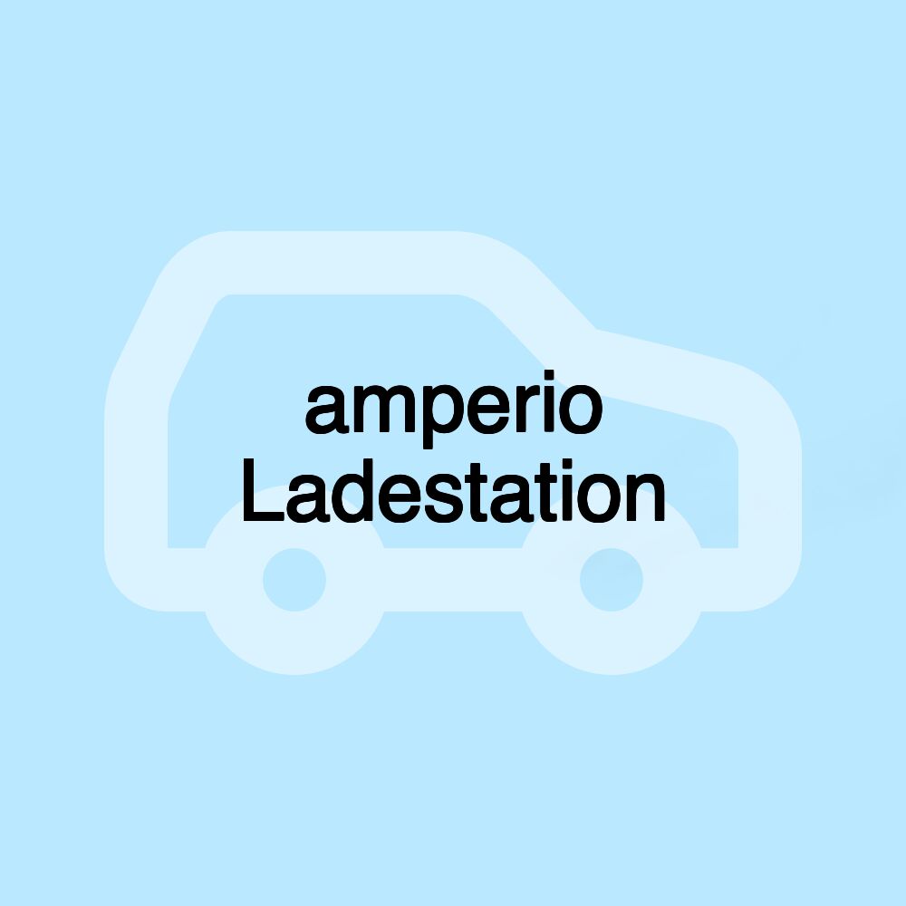 amperio Ladestation