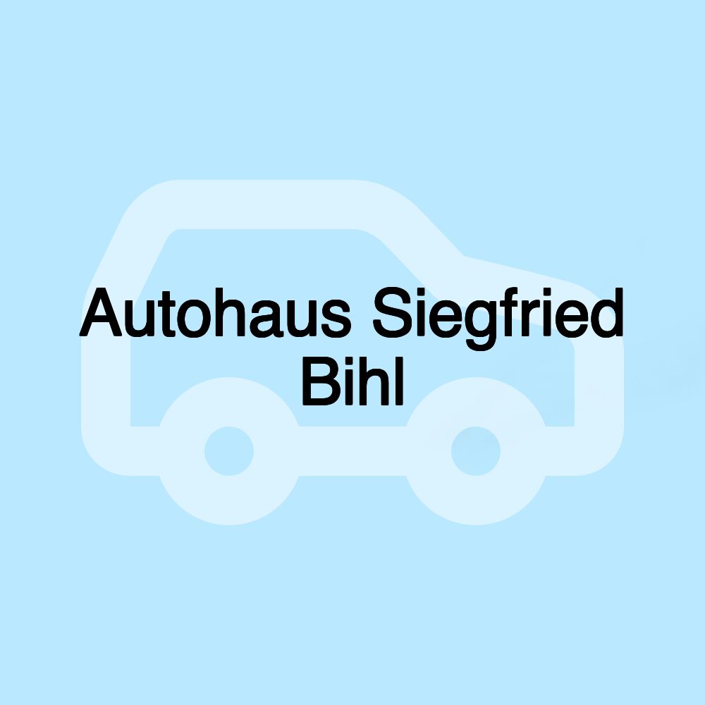 Autohaus Siegfried Bihl