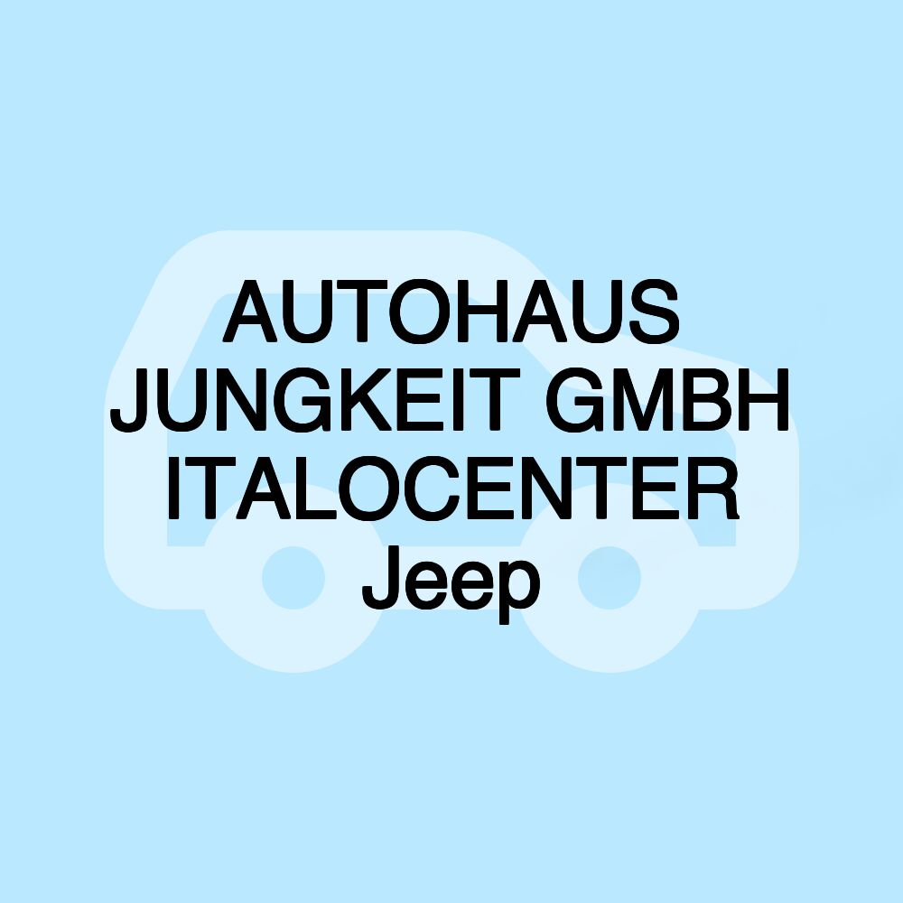 AUTOHAUS JUNGKEIT GMBH ITALOCENTER Jeep