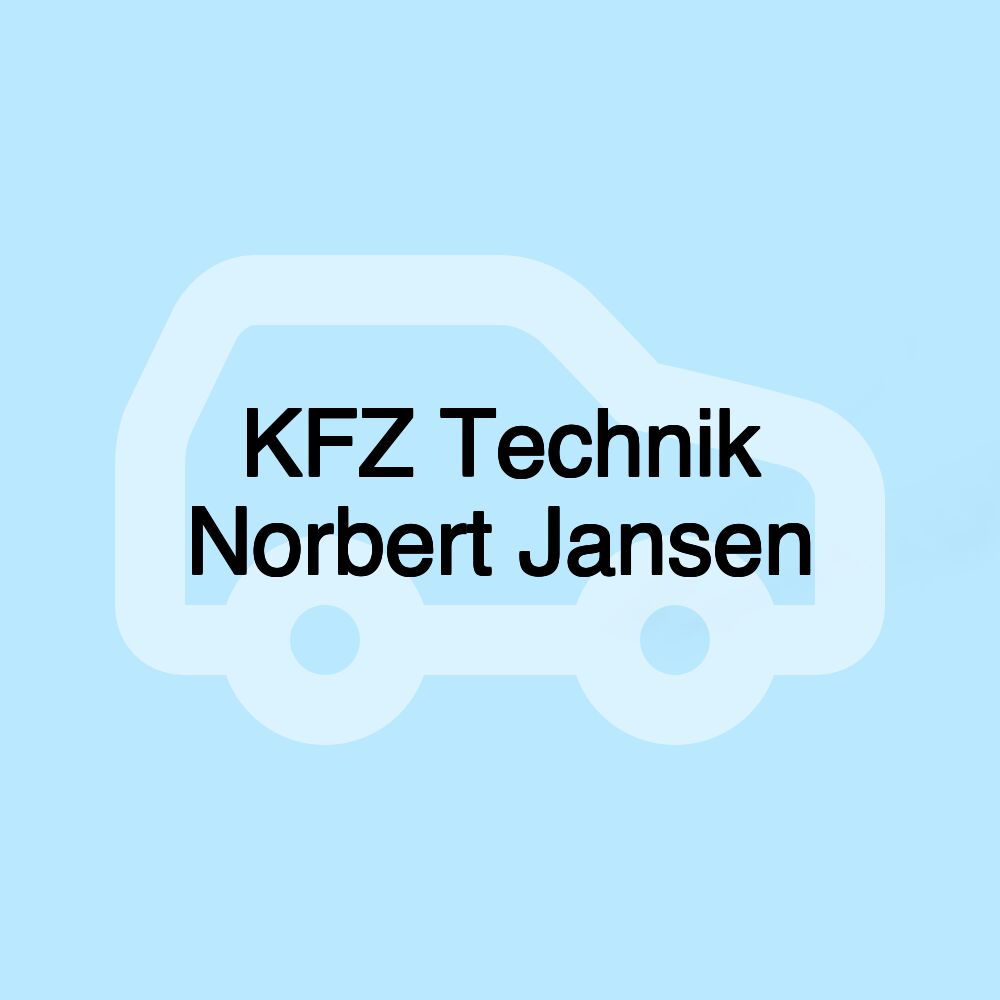 KFZ Technik Norbert Jansen