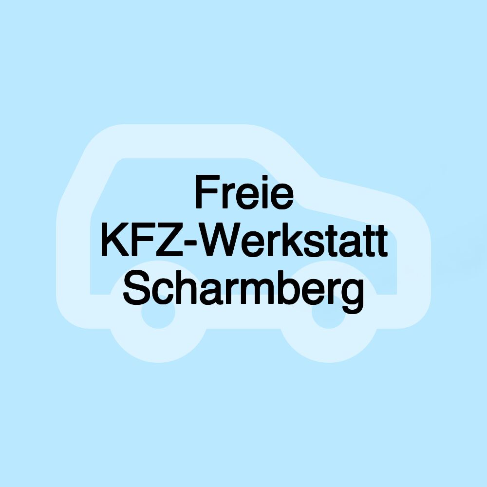 Freie KFZ-Werkstatt Scharmberg