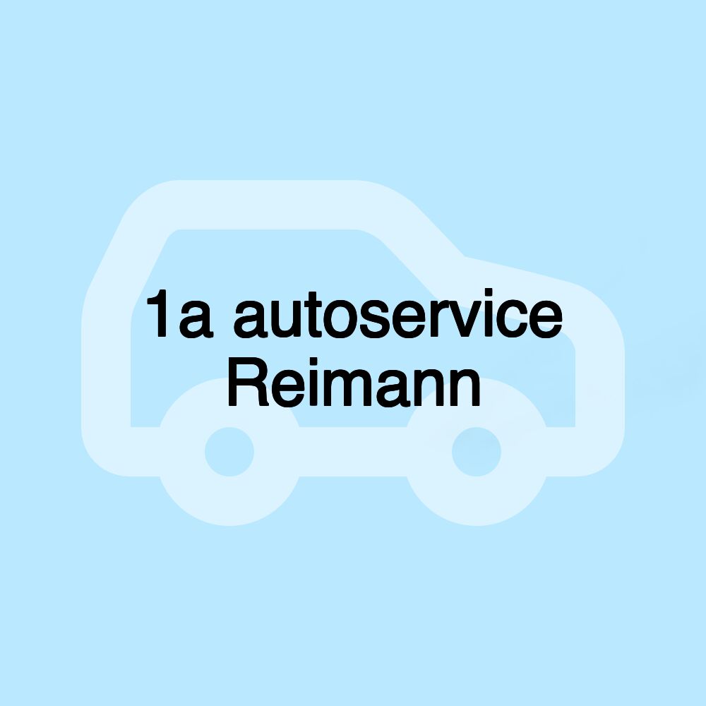 1a autoservice Reimann