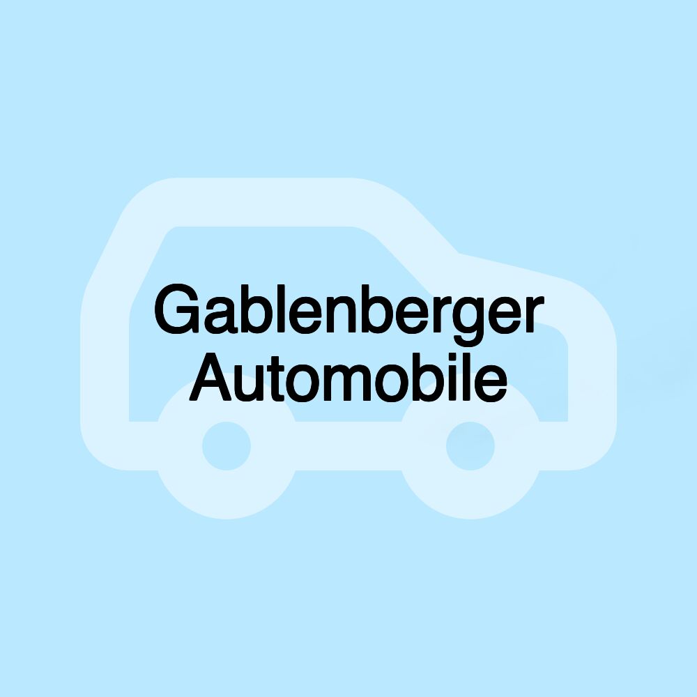 Gablenberger Automobile