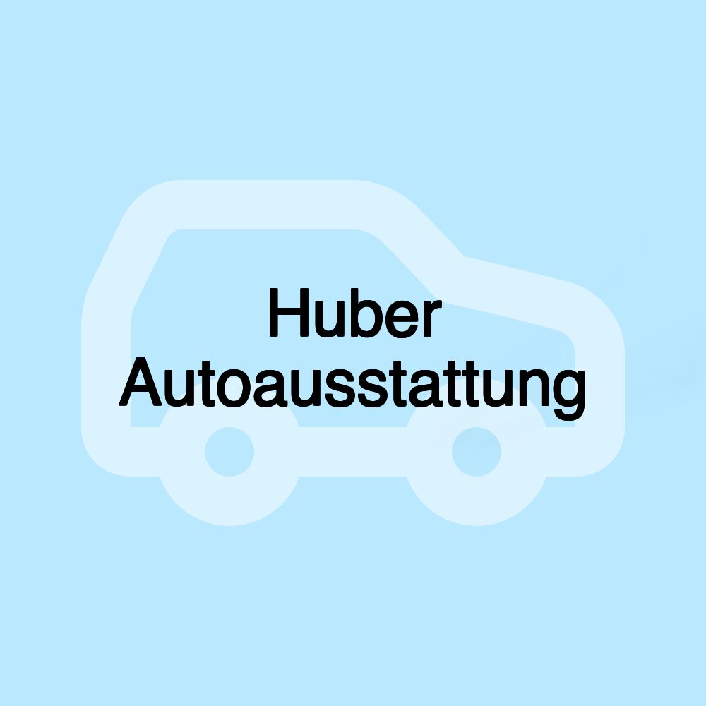 Huber Autoausstattung