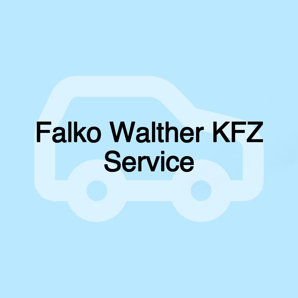 Falko Walther KFZ Service