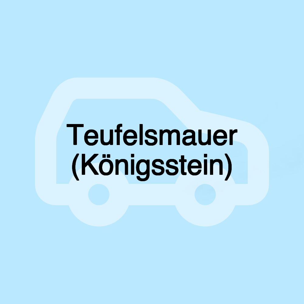 Teufelsmauer (Königsstein)