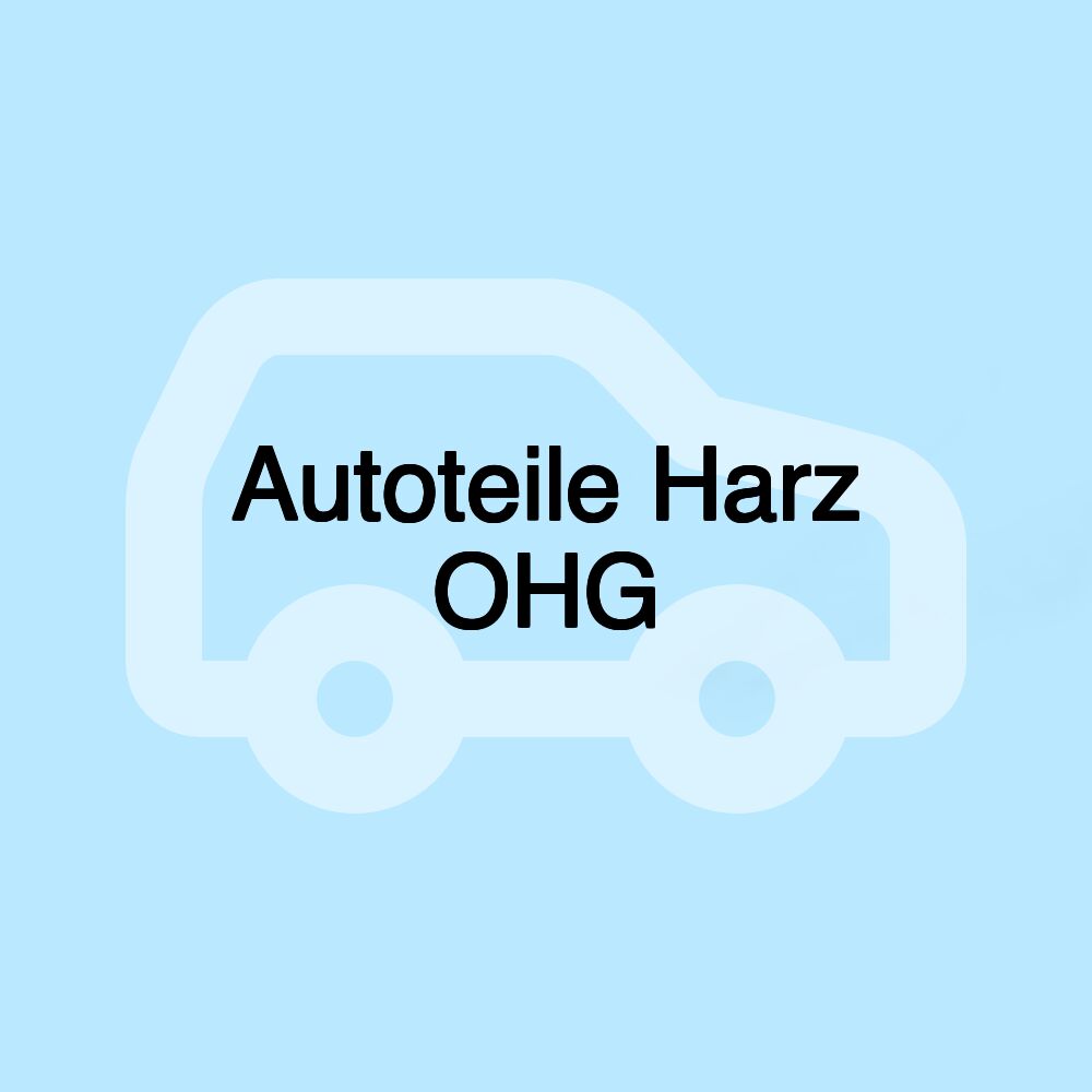 Autoteile Harz OHG