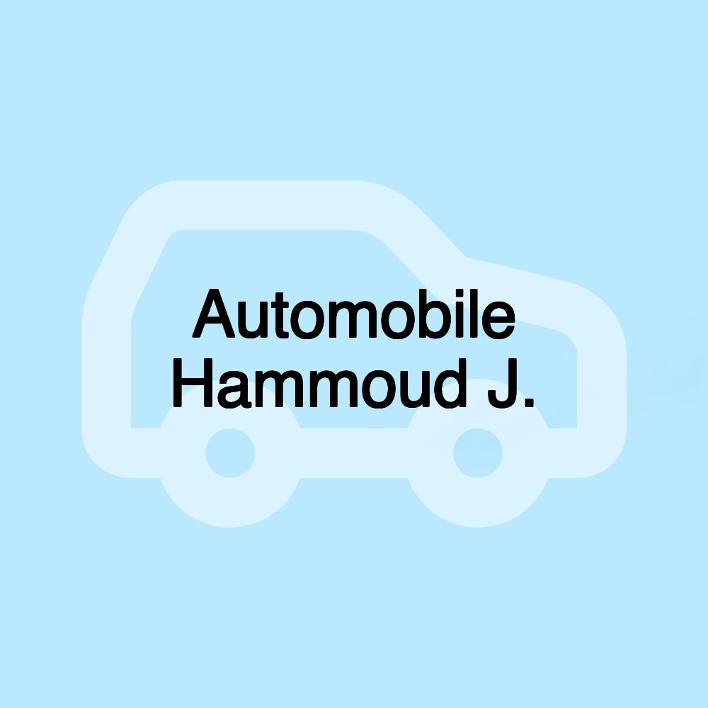 Automobile Hammoud J.