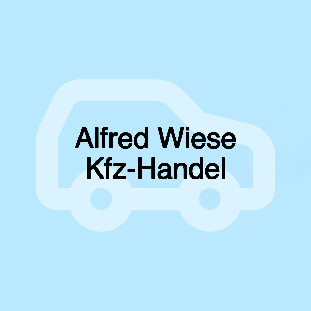 Alfred Wiese Kfz-Handel