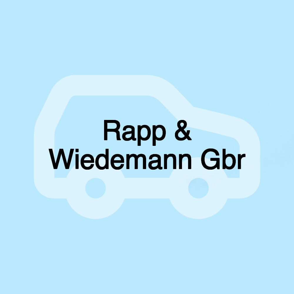 Rapp & Wiedemann Gbr