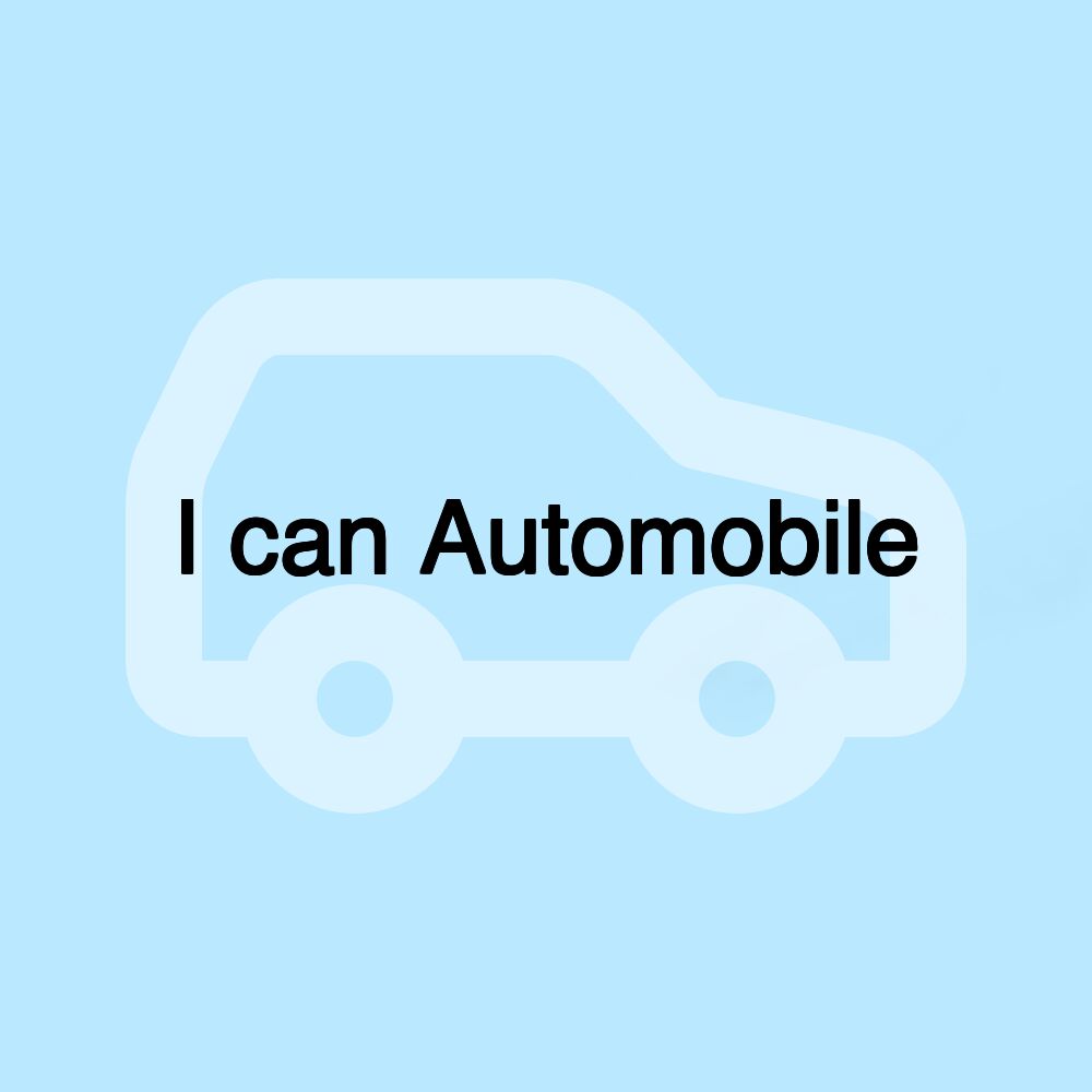 I can Automobile