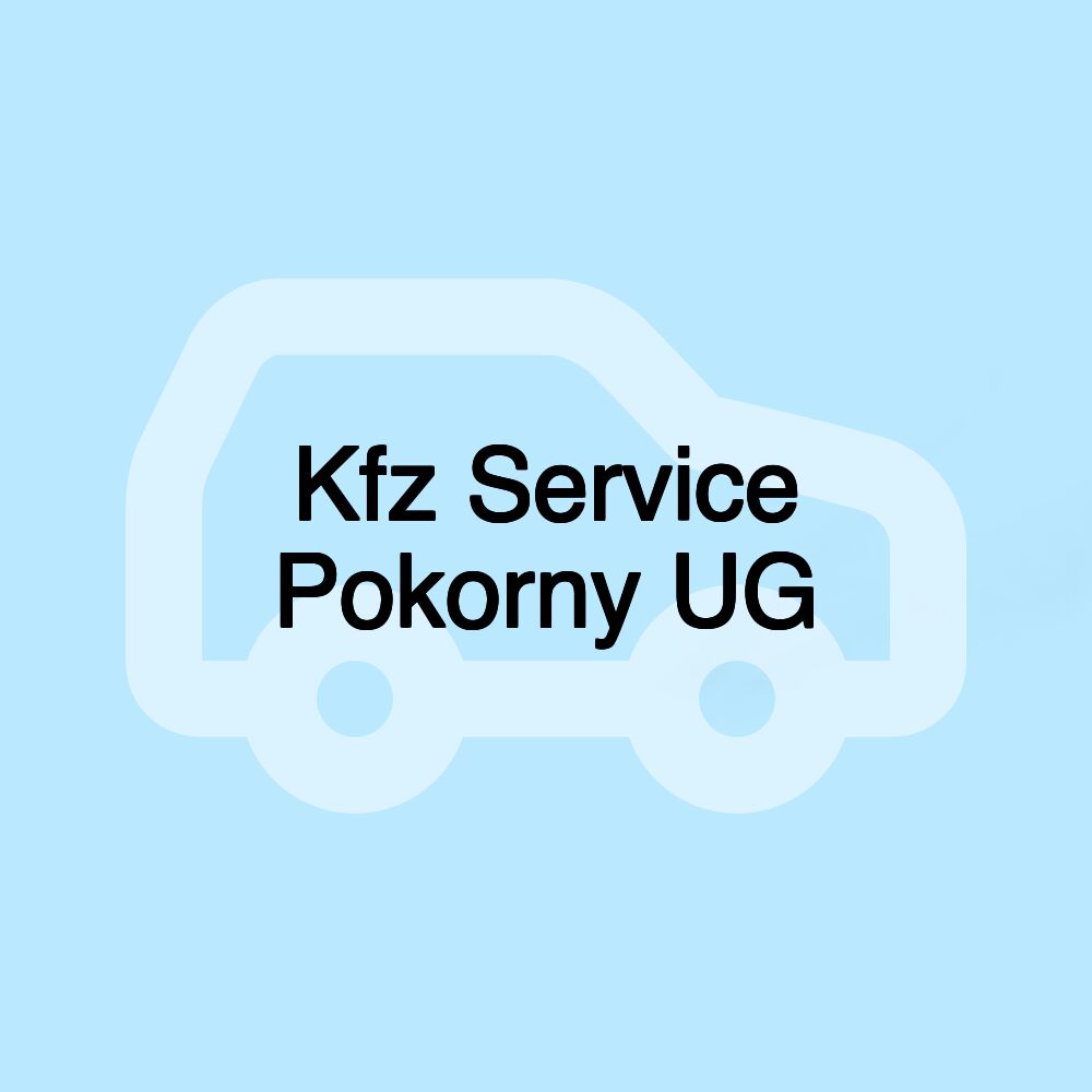 Kfz Service Pokorny UG