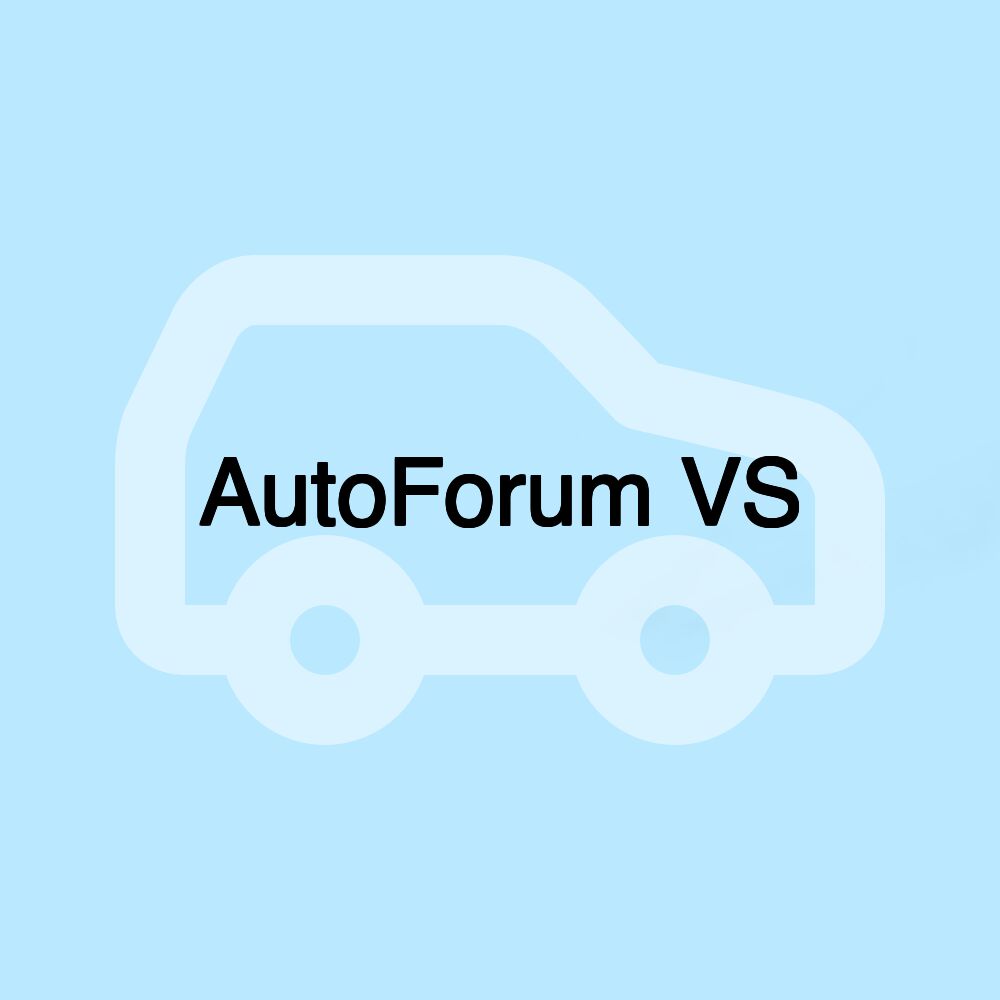 AutoForum VS