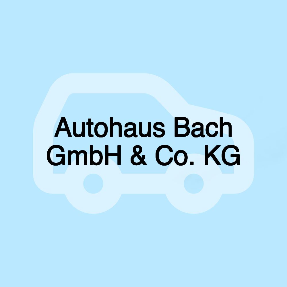 Autohaus Bach GmbH & Co. KG