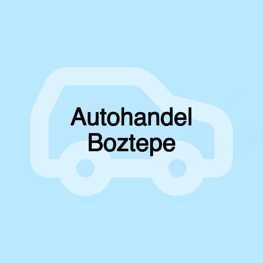 Autohandel Boztepe