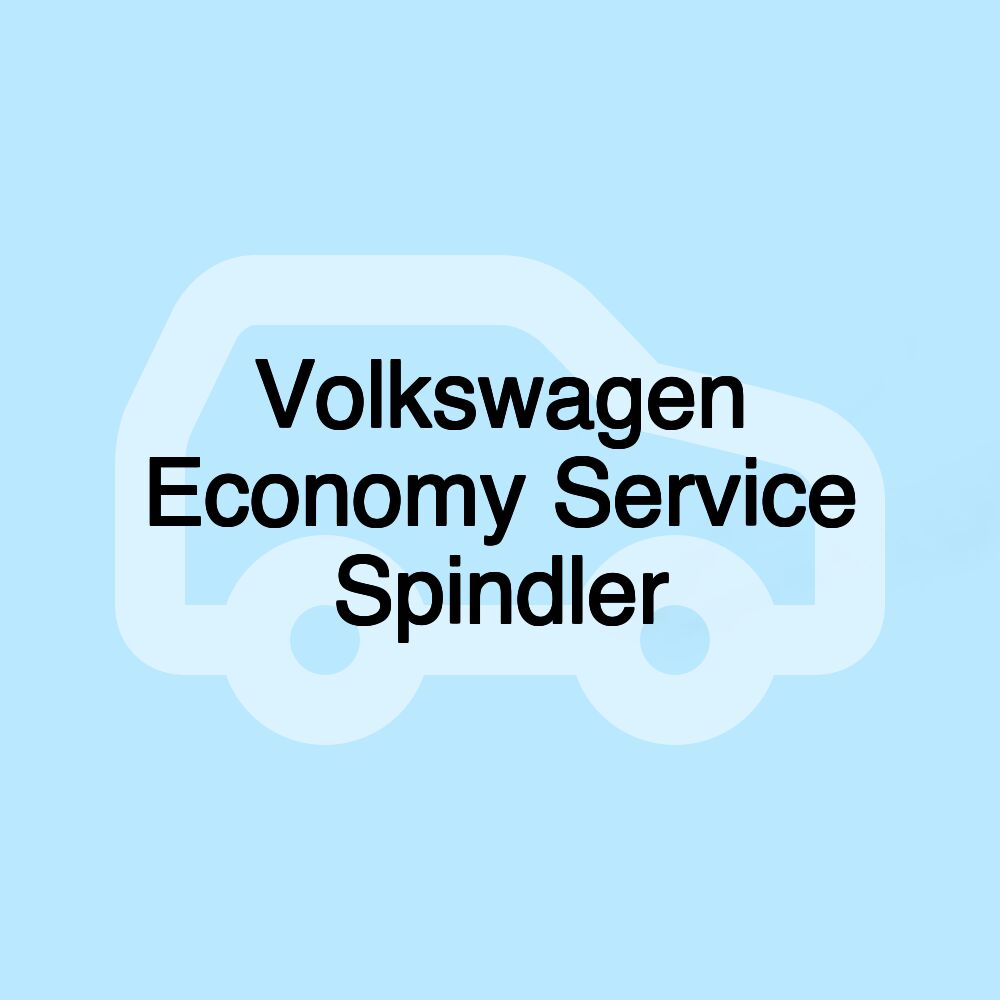 Volkswagen Economy Service Spindler