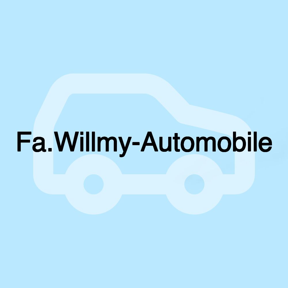 Fa.Willmy-Automobile