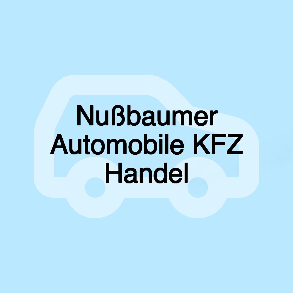 Nußbaumer Automobile KFZ Handel