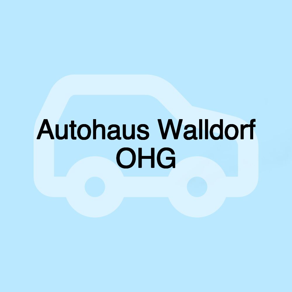 Autohaus Walldorf OHG