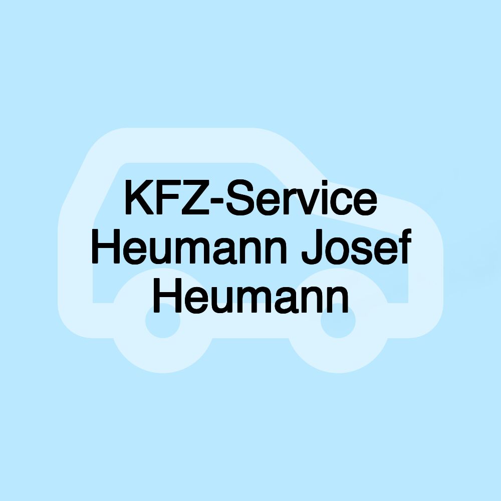 KFZ-Service Heumann Josef Heumann