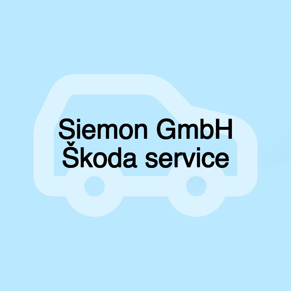 Siemon GmbH Škoda service