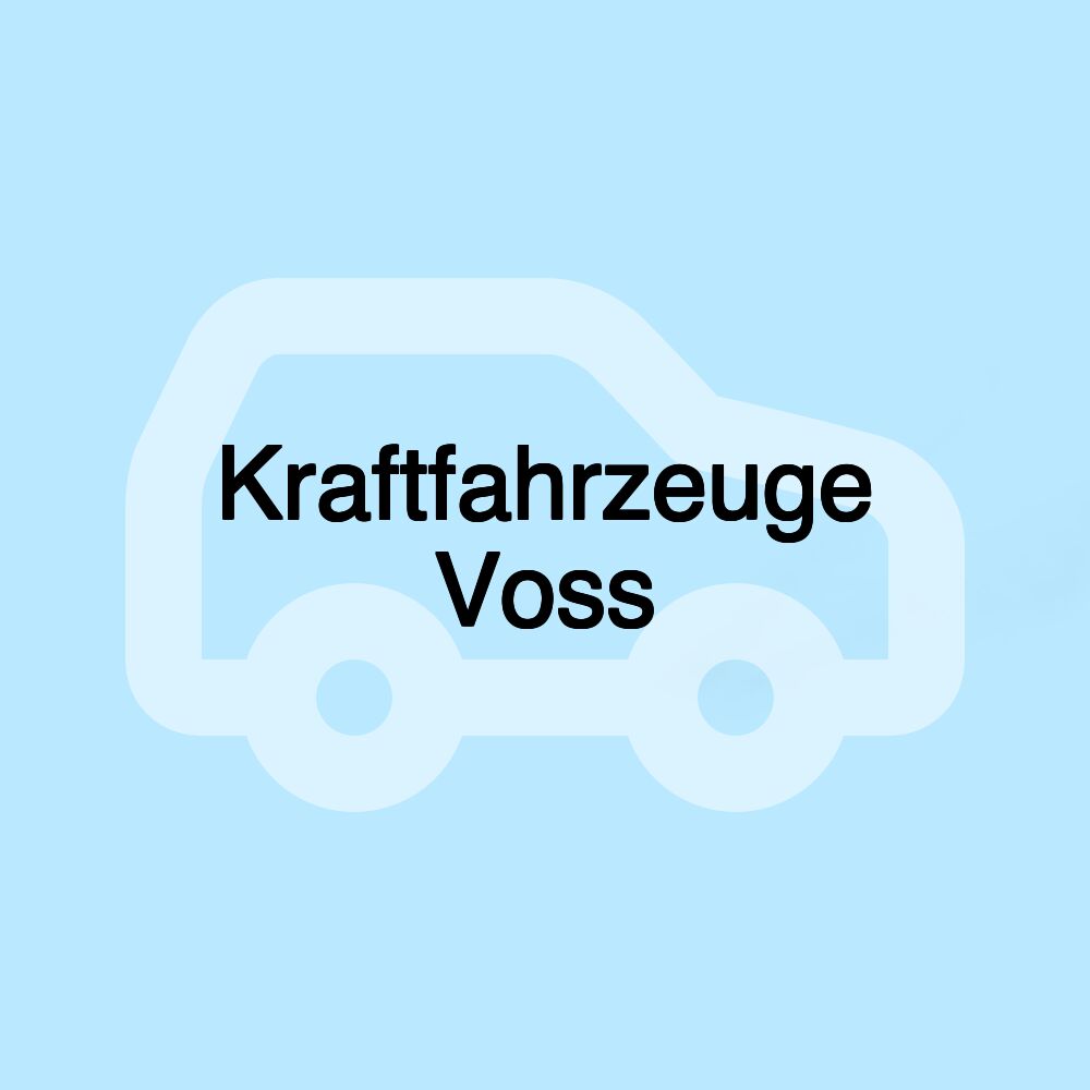 Kraftfahrzeuge Voss