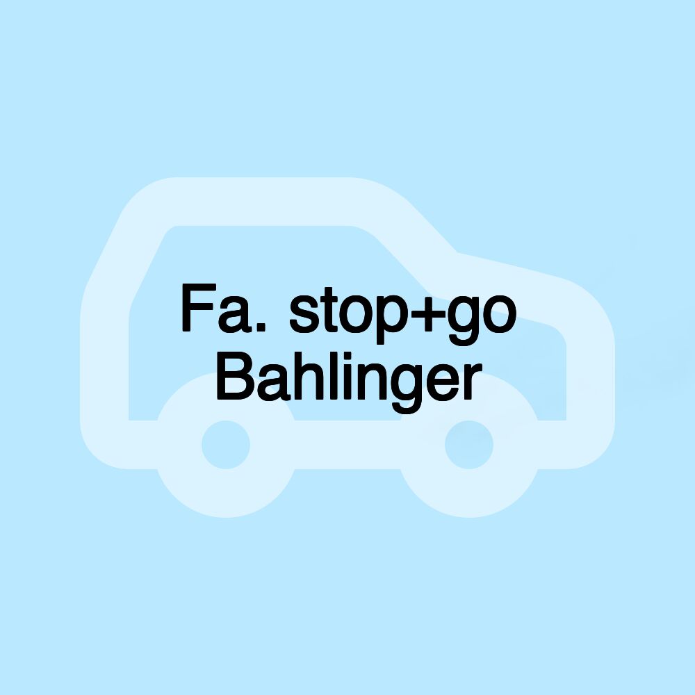 Fa. stop+go Bahlinger