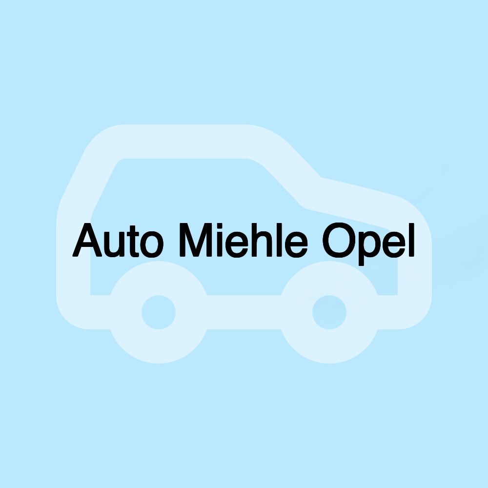 Auto Miehle Opel