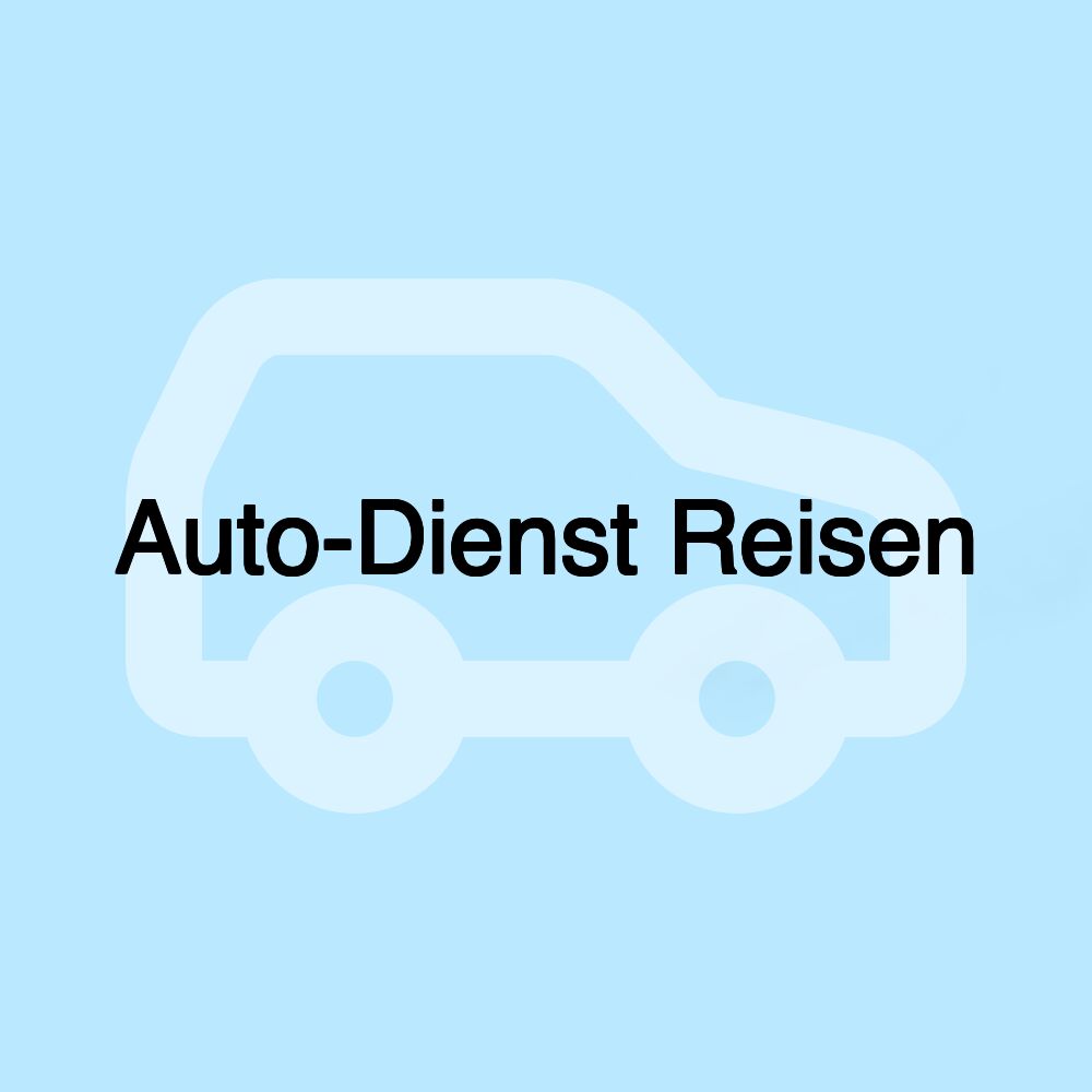 Auto-Dienst Reisen