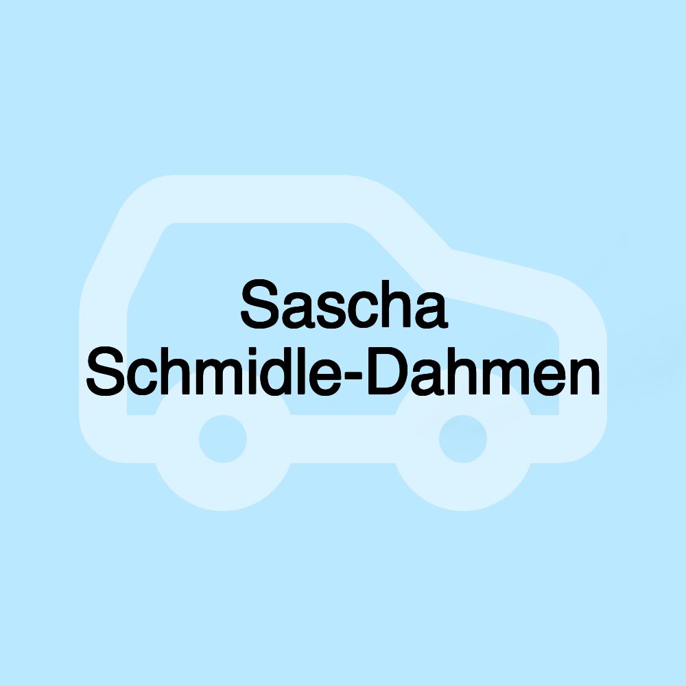 Sascha Schmidle-Dahmen