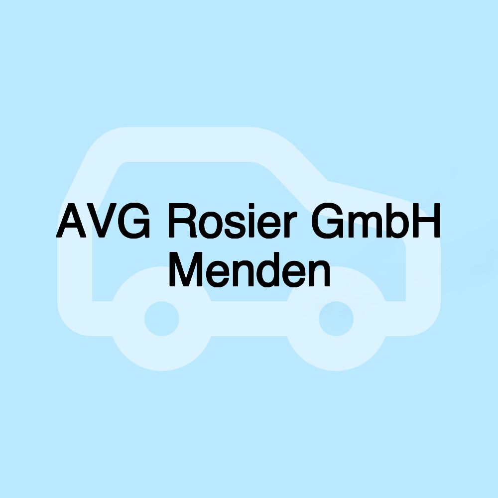 AVG Rosier GmbH Menden