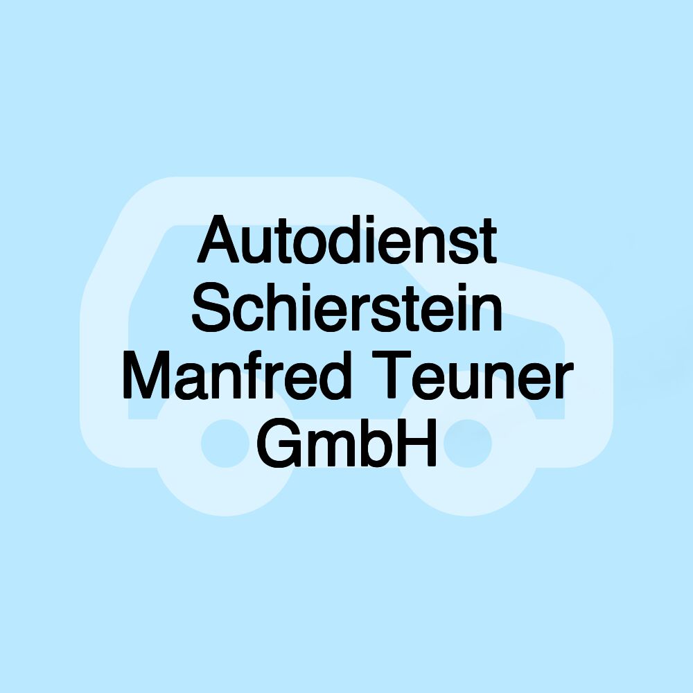 Autodienst Schierstein Manfred Teuner GmbH