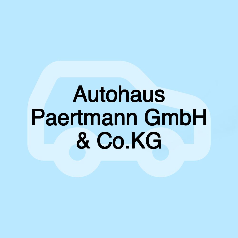 Autohaus Paertmann GmbH & Co.KG