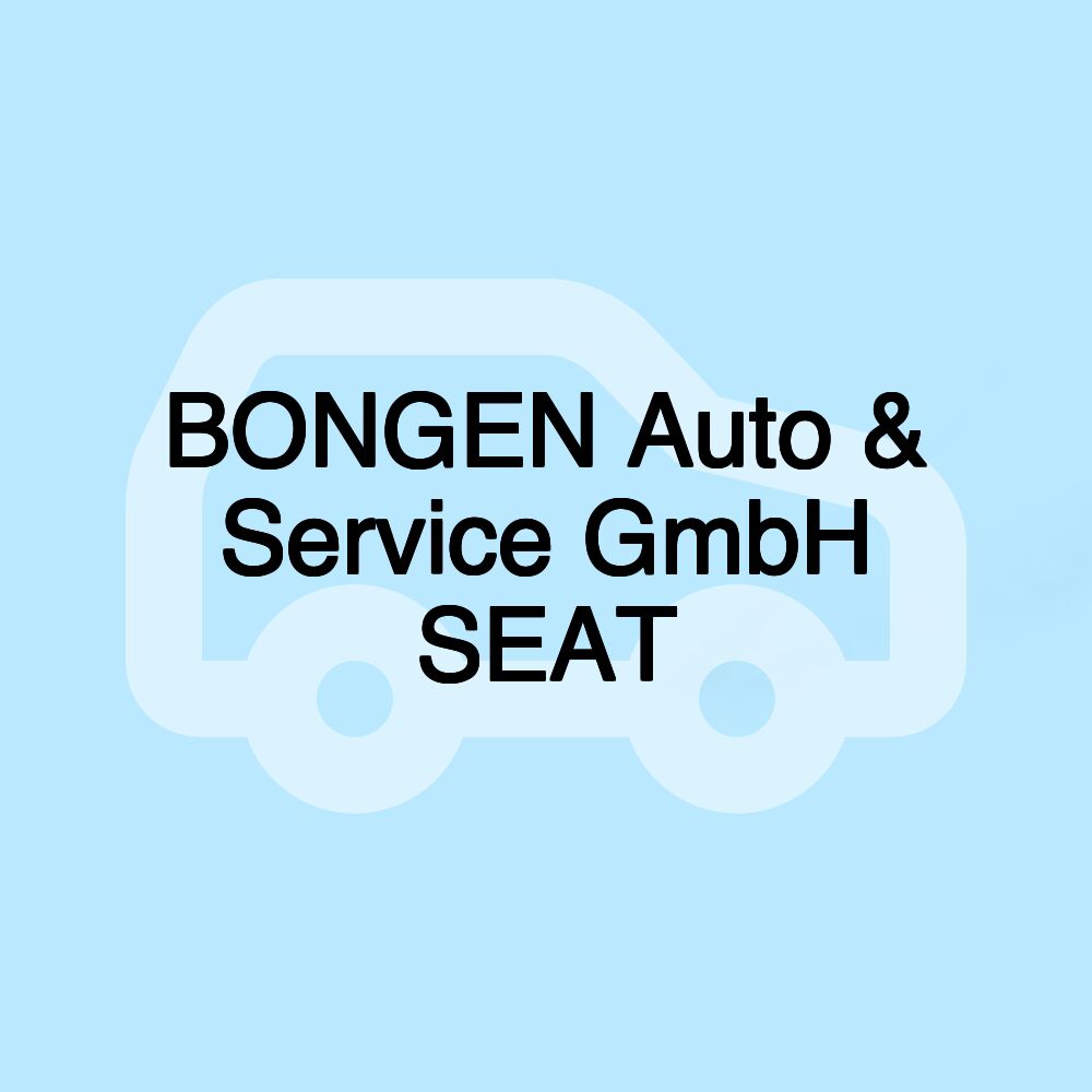 BONGEN Auto & Service GmbH SEAT