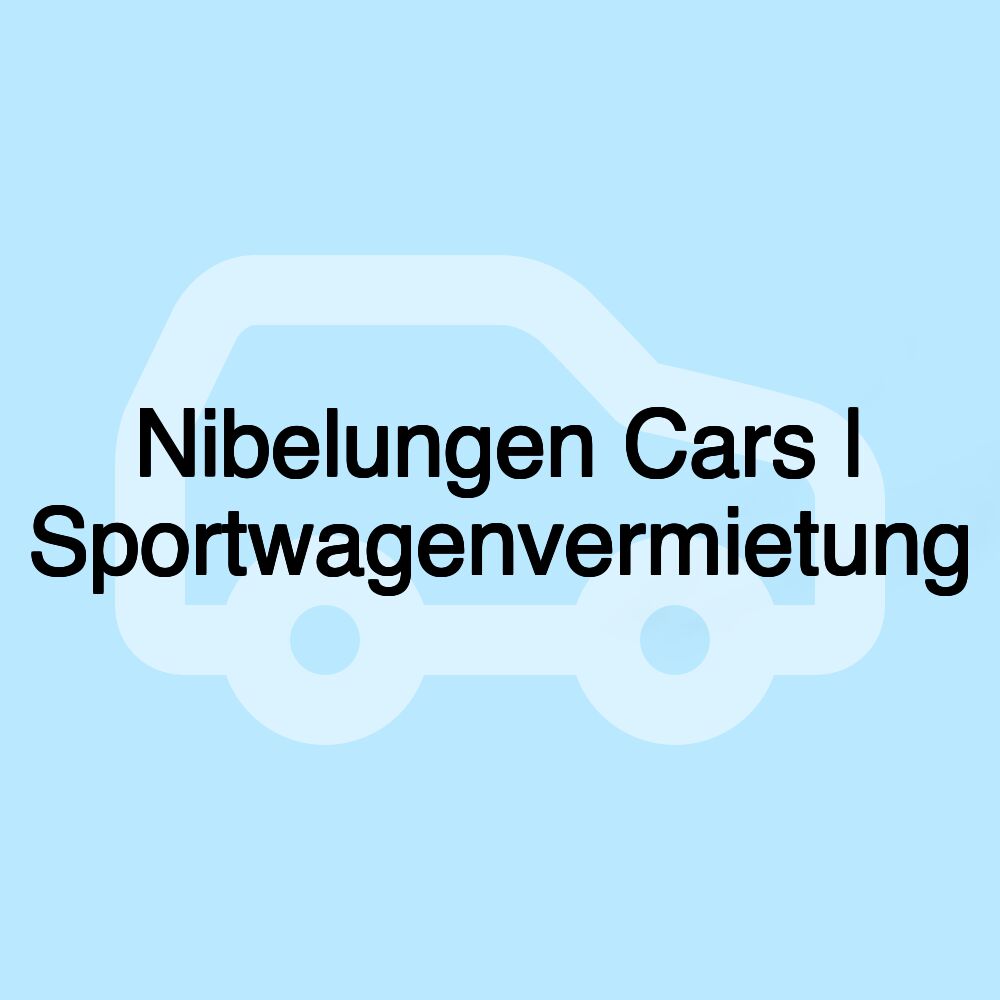 Nibelungen Cars | Sportwagenvermietung