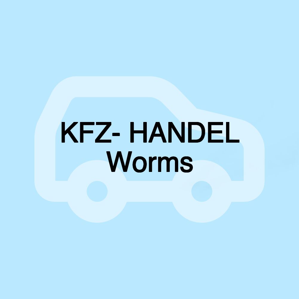 KFZ- HANDEL Worms