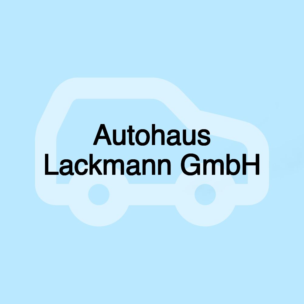 Autohaus Lackmann GmbH