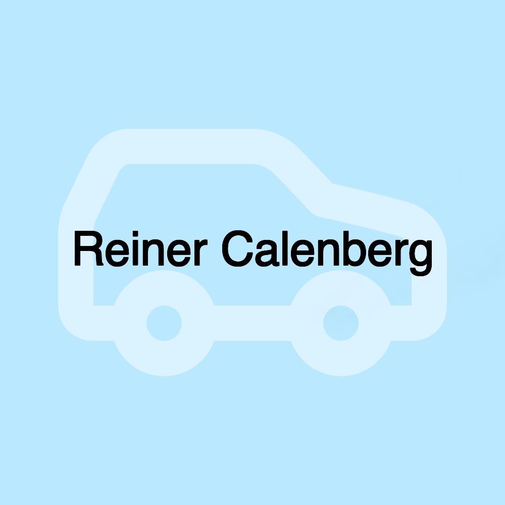 Reiner Calenberg