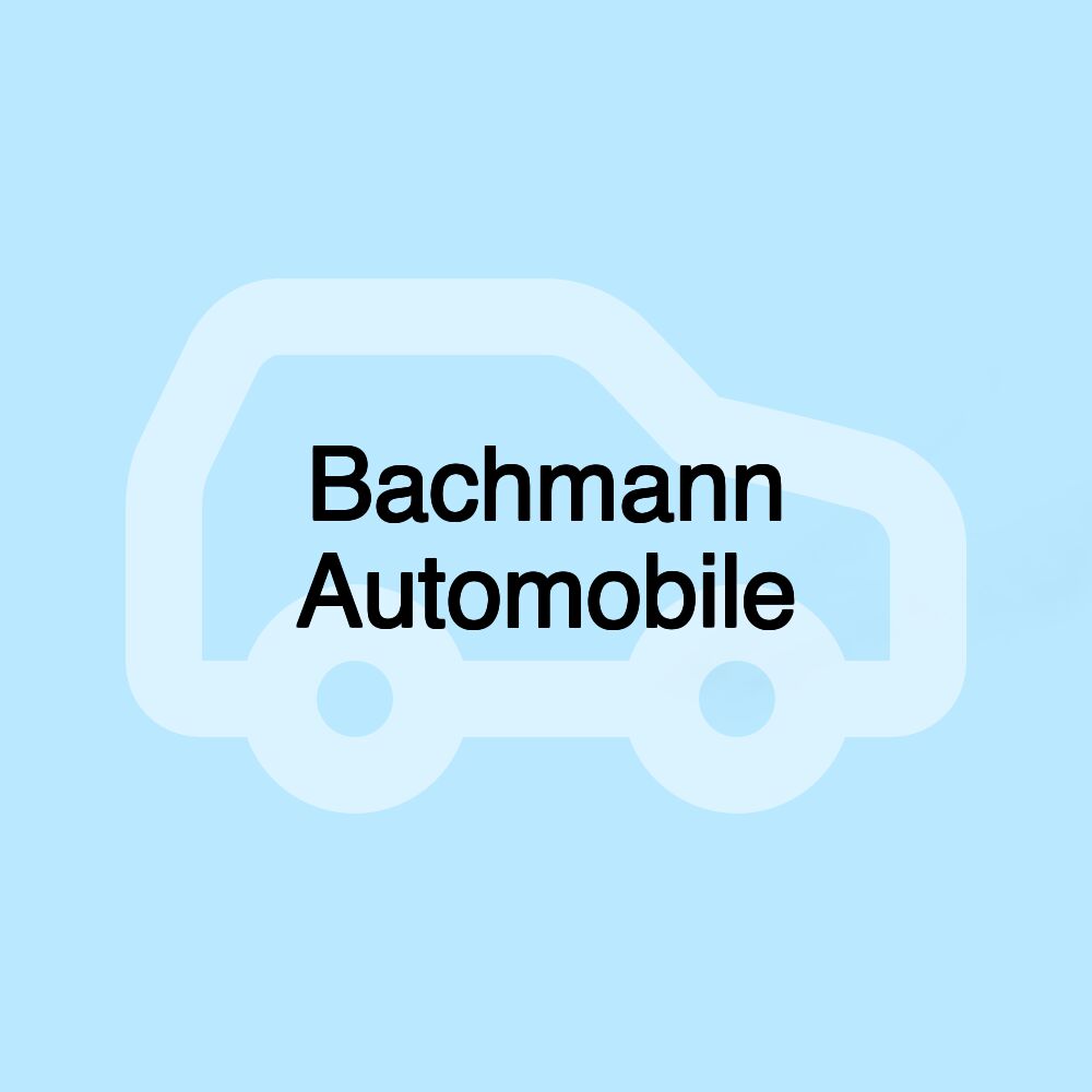 Bachmann Automobile