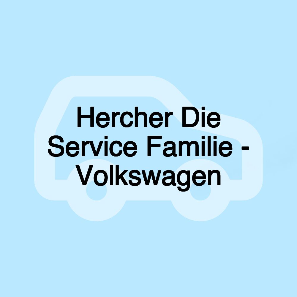 Hercher Die Service Familie - Volkswagen