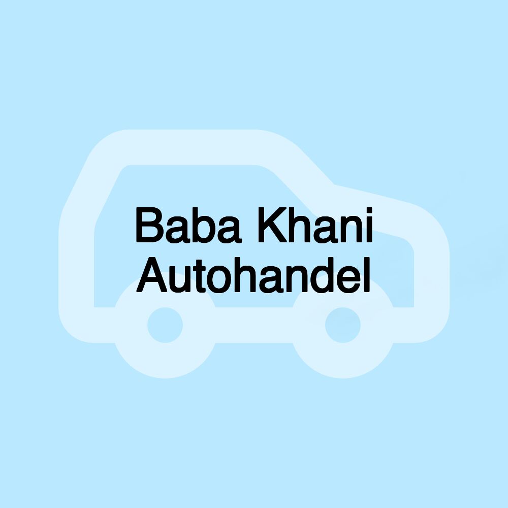 Baba Khani Autohandel