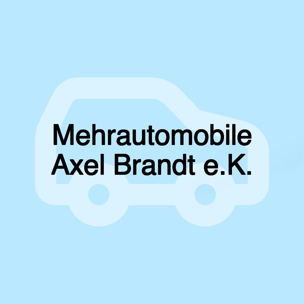 Mehrautomobile Axel Brandt e.K.