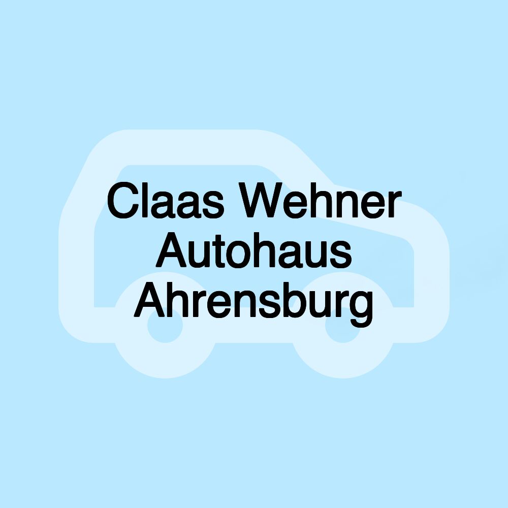 Claas Wehner Autohaus Ahrensburg