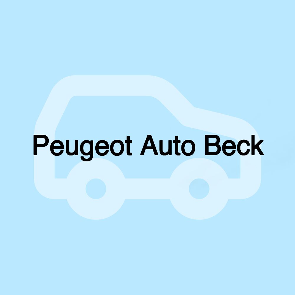 Peugeot Auto Beck