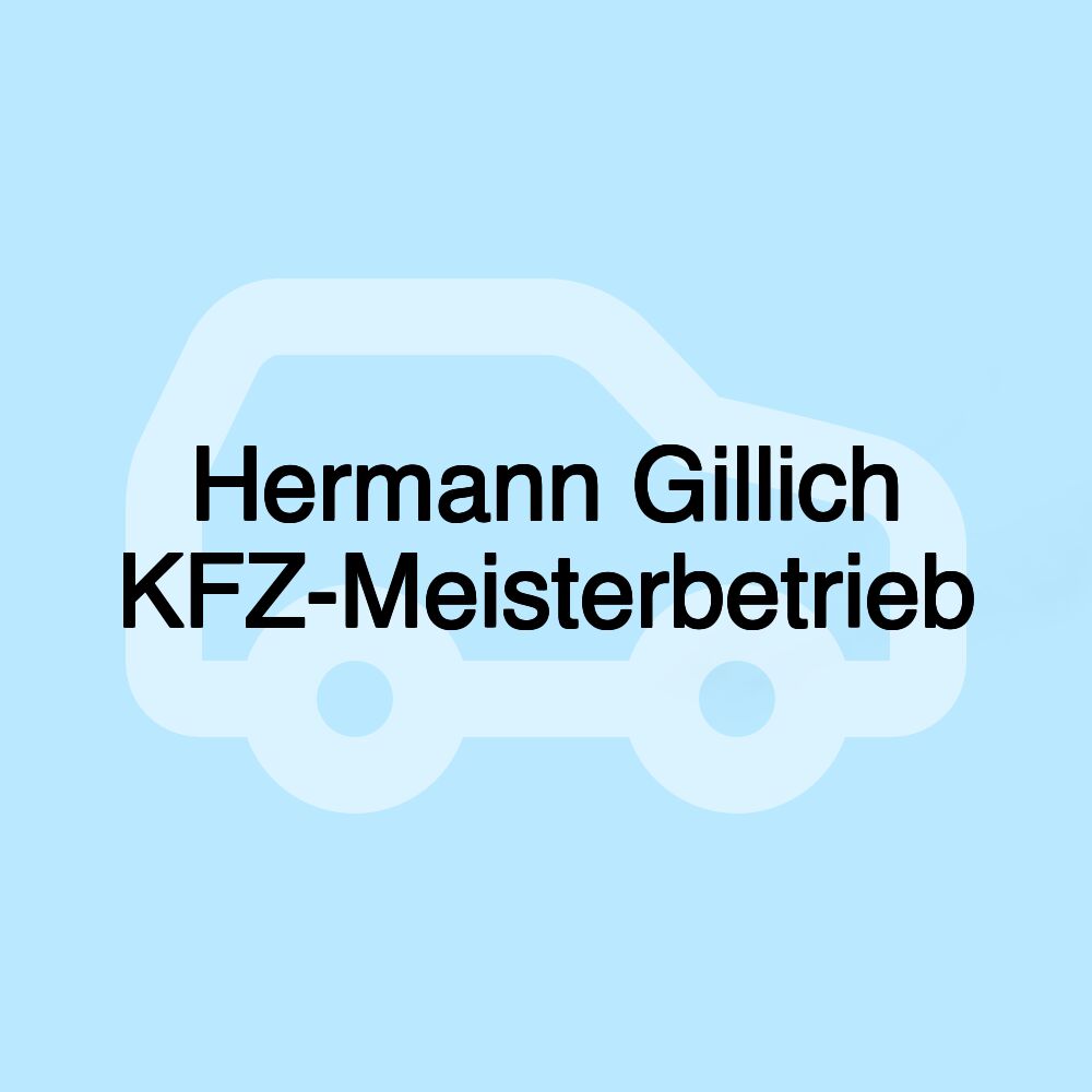 Hermann Gillich KFZ-Meisterbetrieb