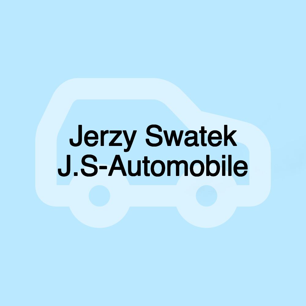 Jerzy Swatek J.S-Automobile