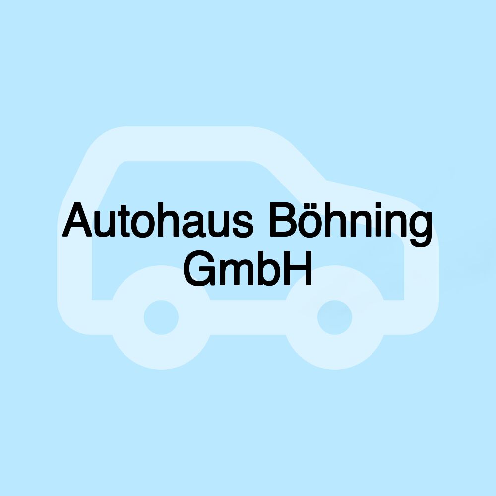 Autohaus Böhning GmbH